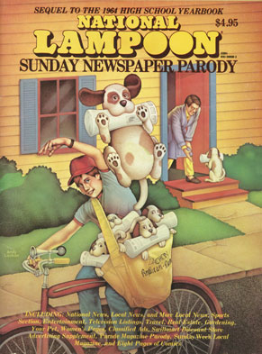 Sunday Newspaper Parody - 1978